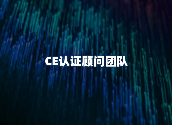 CE认证顾问团队